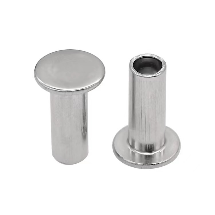Rivets demi-creux en aluminium