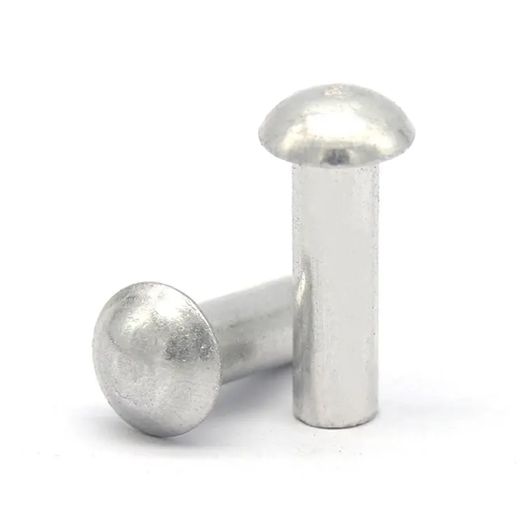 Rivets à tête champignon en aluminium