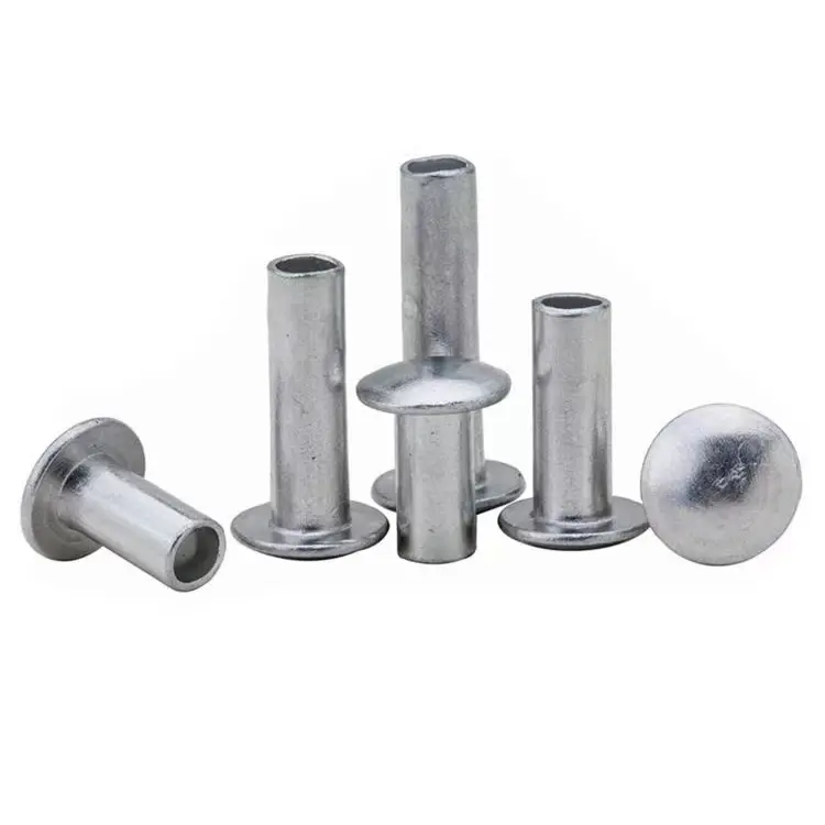 Rivets semi-tubulaires en aluminium