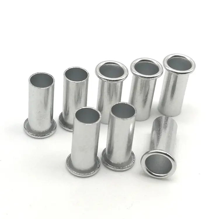 Rivets tubulaires en aluminium