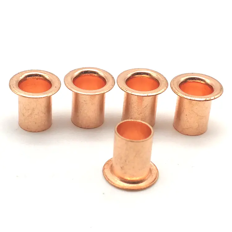 Rivets tubulaires en cuivre