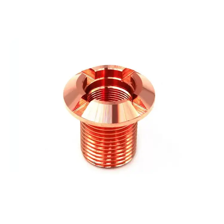 Pièces de tournage en cuivre