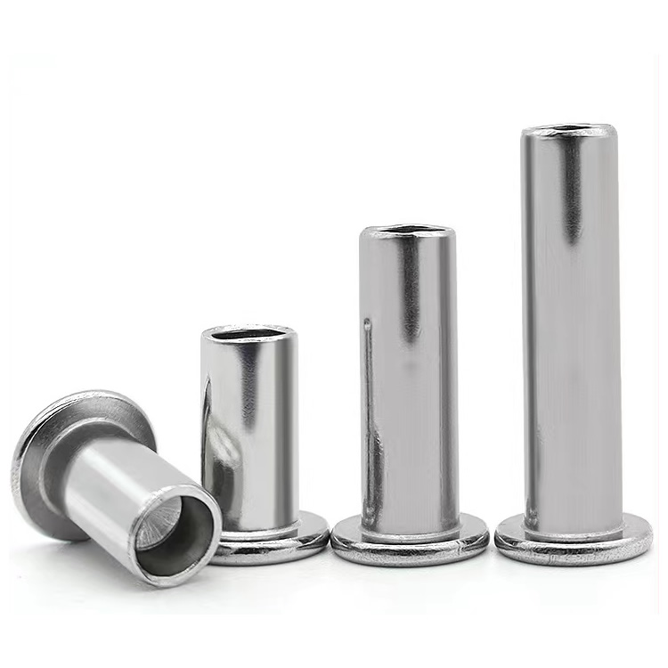 Rivets demi-tubulaires en acier inoxydable