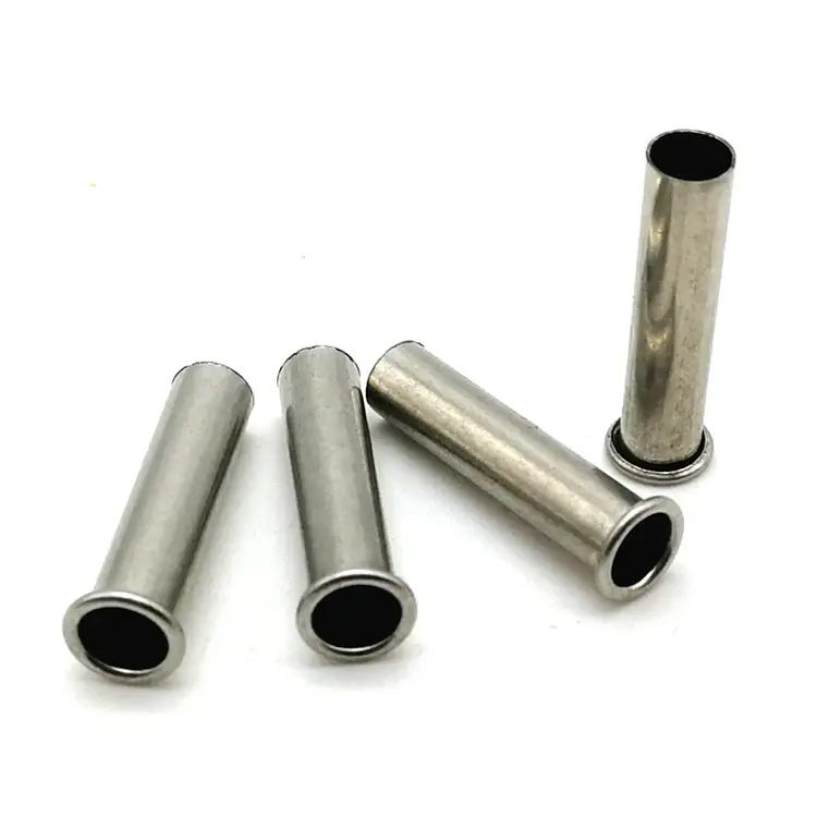 Rivets tubulaires en acier inoxydable