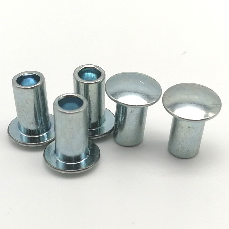 Rivets semi-creux en acier