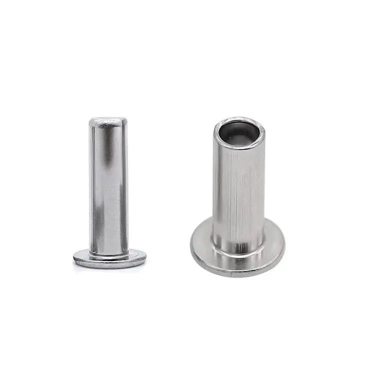 Rivets à tête plate en acier inoxydable