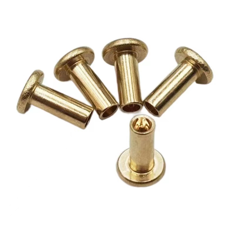 Rivets semi-creux à tête bombée